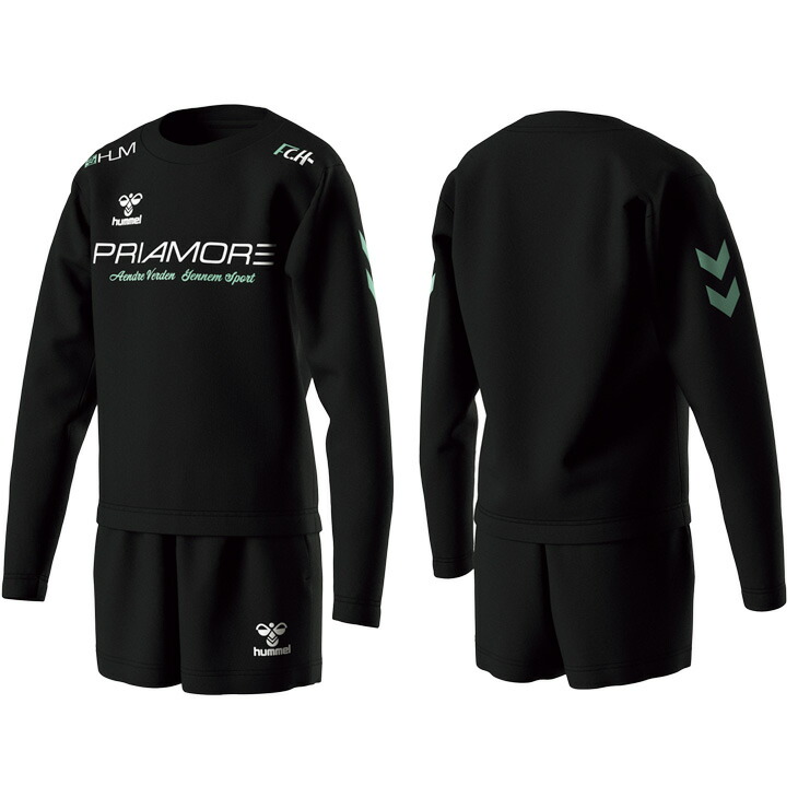 楽天市場】送料無料 ヒュンメル キッズ 長袖シャツ ショートパンツ