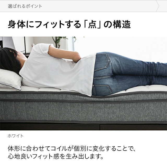 楽天市場】超極厚 25cm マットレス クイーン ポケットコイル ポケット