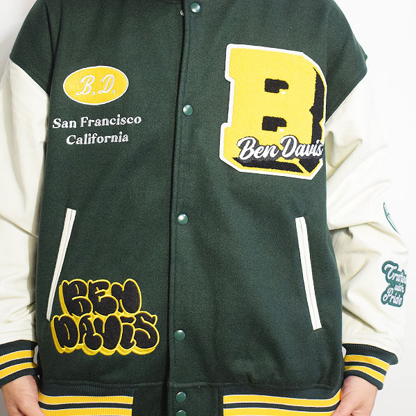 楽天市場】BEN DAVIS ベンデイビス BD STADIUM JACKET メンズ
