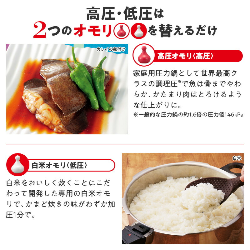 楽天市場】＼クーポン利用で(税抜)23,900円／ 圧力鍋 高圧力鍋 ゼロ