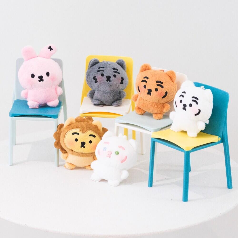 楽天市場】MUZIK TIGER ブクブク ミニぬいぐるみ キーリング 6種