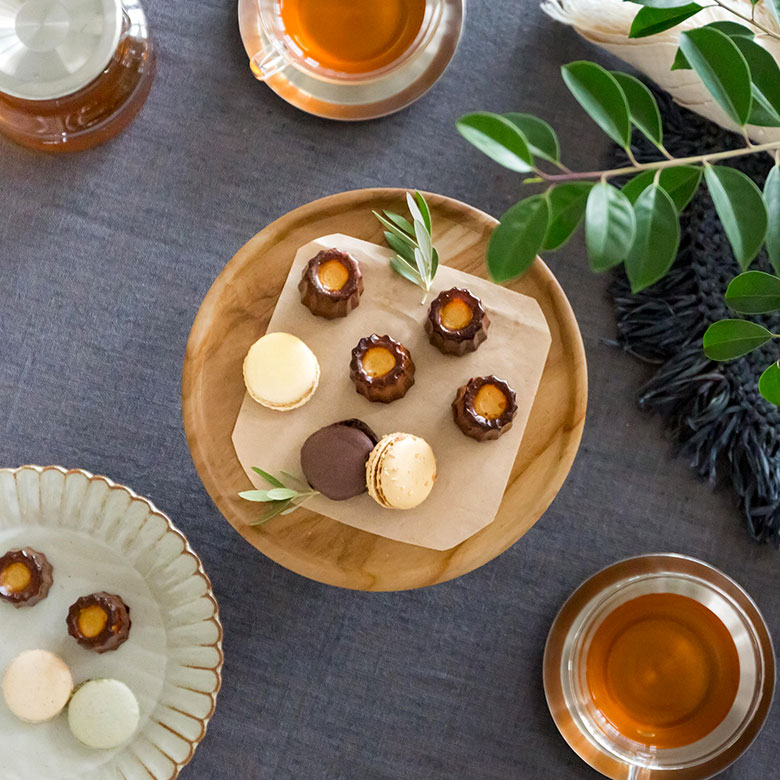 楽天市場】ケーキスタンド 木 木製 1段 Mサイズ 直径 21cm H 10cm