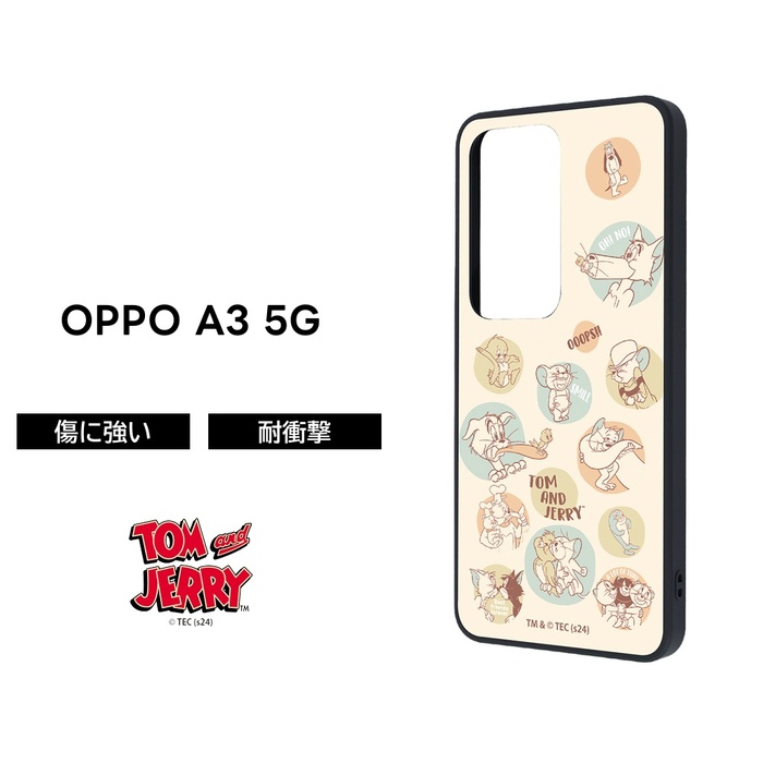 楽天市場】OPPO A3 5G ケース 耐衝撃ケース トムとジェリー OPPOA3