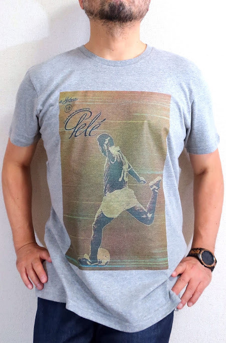 楽天市場】Pele サッカーの神様 ペレTシャツ【サイズ：S 、M 、L 、XL