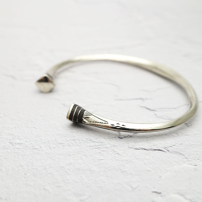 楽天市場】トゥアレグ バングル シルバー エボニーウッド 黒檀 Touareg