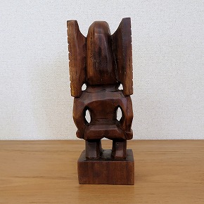 楽天市場】ティキの木彫り TIKI Winner 30cm 木製スワール無垢材