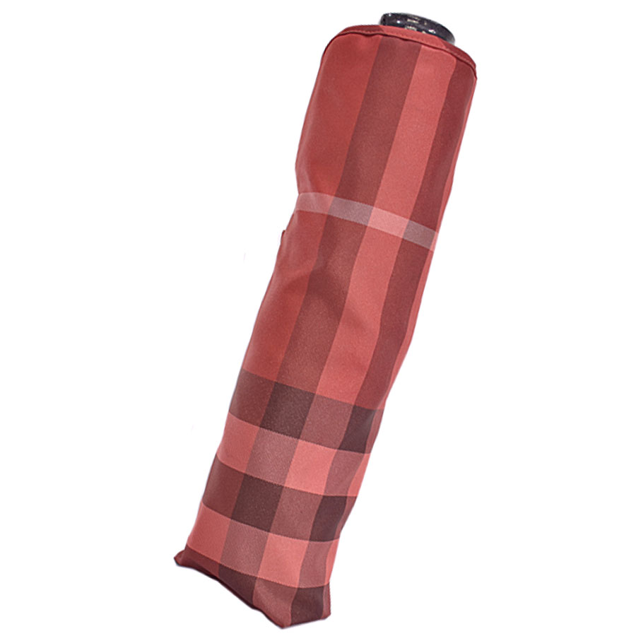 楽天市場】バーバリー BURBERRY 折り畳み傘 ノバチェック レッドx