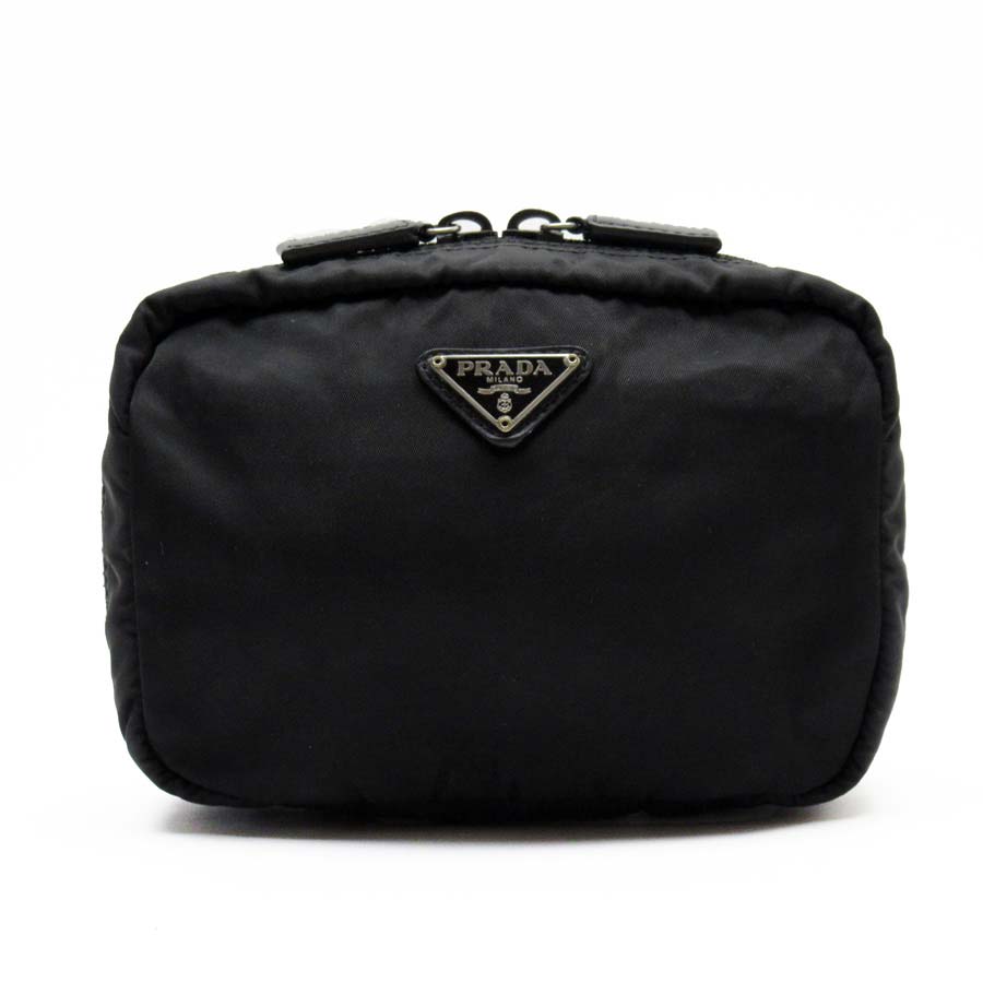 楽天市場】プラダ PRADA 化粧ポーチ メイクポーチ マルチケース 三角
