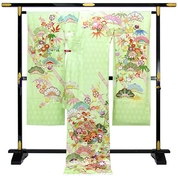 楽天市場】着物 名門 吉澤の友禅 吾妻徳穂 ブランド 正統派古典柄 金駒