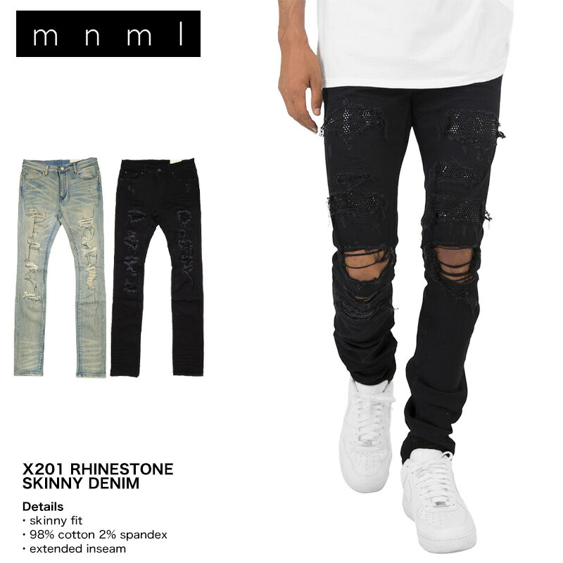 楽天市場】【2/23(月)まで！全品対象15%OFFクーポン】mnml デニム