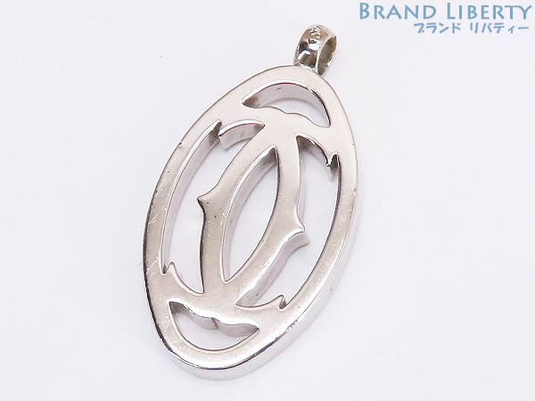 楽天市場】カルティエ Cartier 2Cロゴ チャーム キーリング