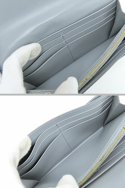 楽天市場】【新品同様】セリーヌ CELINE ラージ フラップウォレット 二