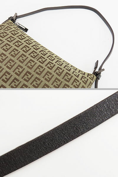 楽天市場】【美品】フェンディ FENDI ズッキーノ ワンショルダーバッグ