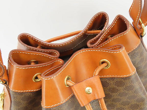 楽天市場】【美品】セリーヌ CELINE ヴィンテージ マカダム バケツ