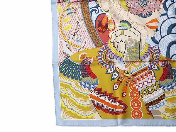 楽天市場】【超美品】エルメス HERMES カレ90 DUO COSMIQUE デュオ