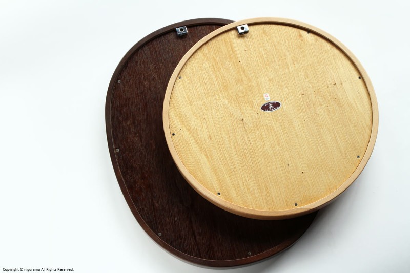 楽天市場】曲木鏡（ウォールミラー） 小判型, 小 / 古代色【鏡以外との