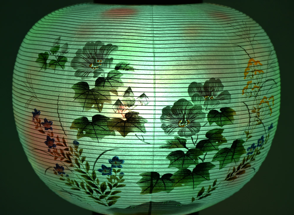 楽天市場】盆ちょうちん 盆提灯 回転提灯 初盆用 提灯 K-1 高80cm 火袋