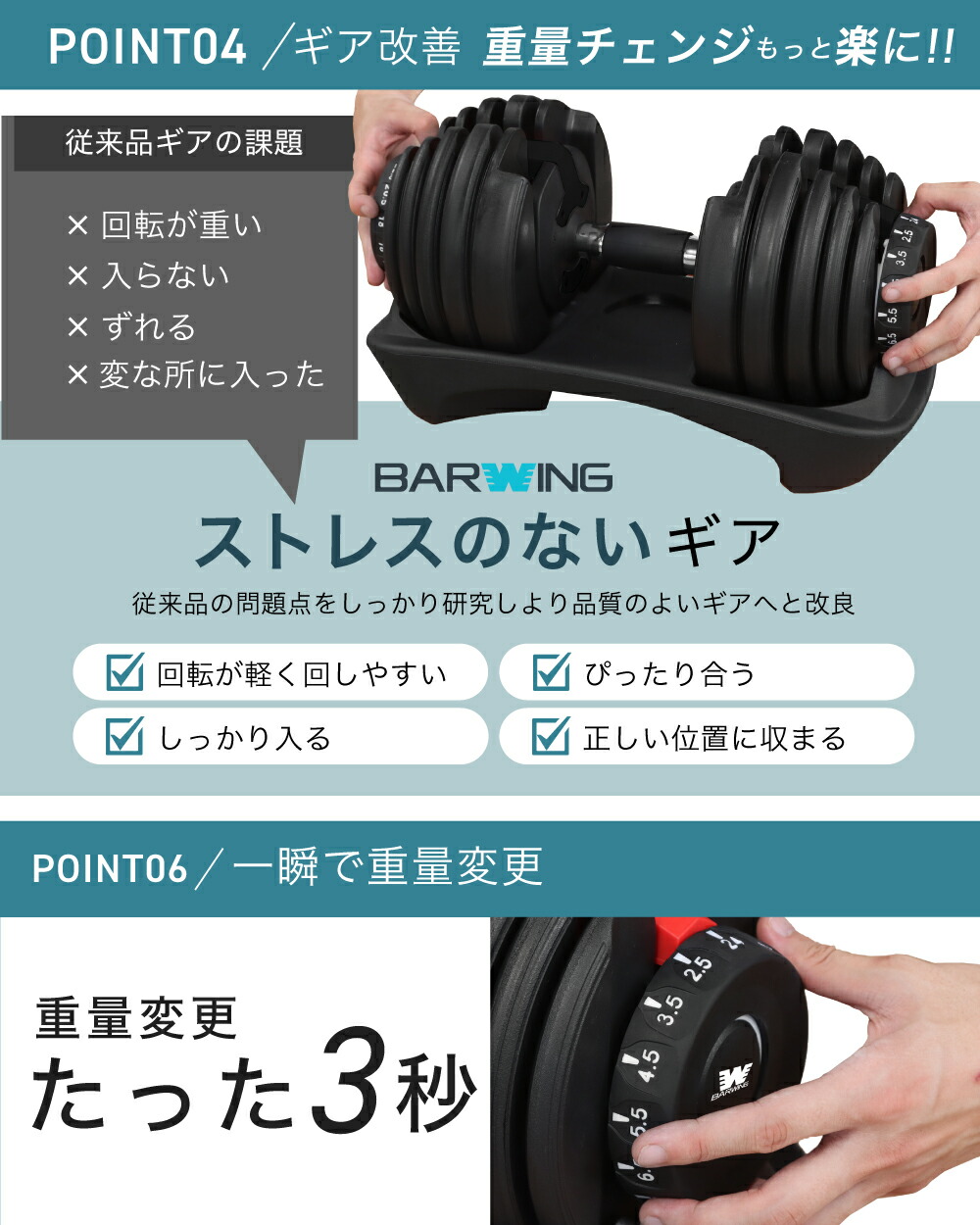 楽天市場】□2/23迄 最大5,000円OFF□ 可変式ダンベル 24kg 2個セット