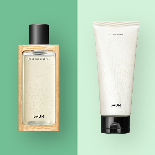 BAUM フェイスクリーム & モイスチャライジングローション セット 楽天