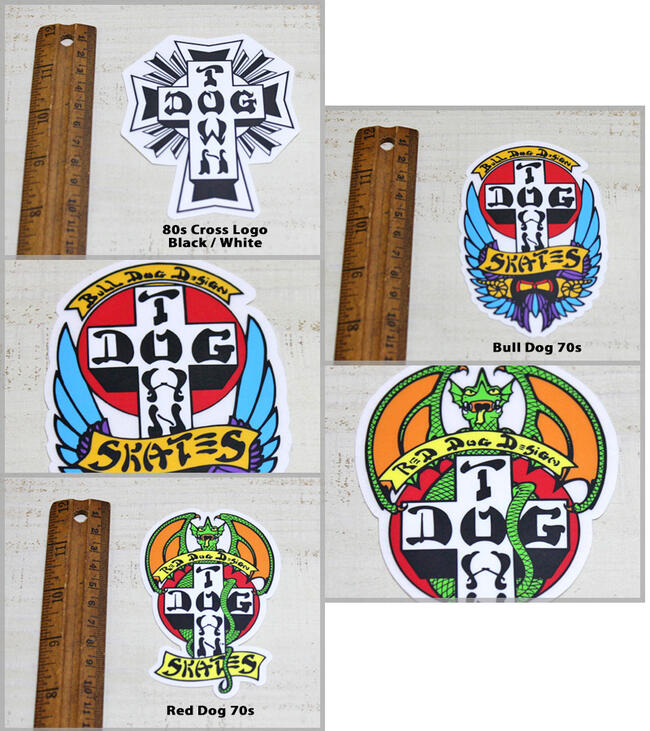 楽天市場】Dog Town Sticker / logo old skate 6 - pattern ドッグ