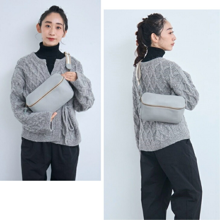 楽天市場】kanmi カンミ 防水レザー ボディバッグ All story ウエスト