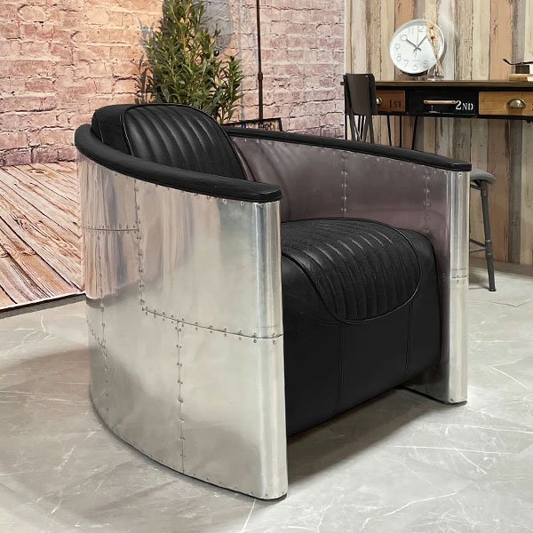 楽天市場】10%offクーポン配布中 ソファ 1人掛け 1Pソファ アルミ