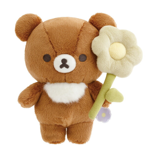 楽天市場】リラックマ BASIC RILAKKUMA Flower ぬいぐるみ チャイロイ