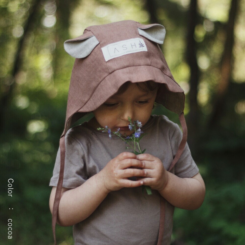 楽天市場】ASH bearボンネット Bisque びすく 韓国子供服 ビスク