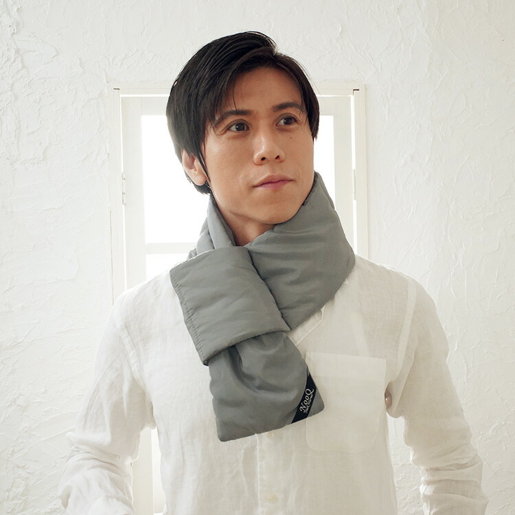 楽天市場】【ヒーター内蔵 マフラー】NooQ Neck Warmer 電熱マフラー