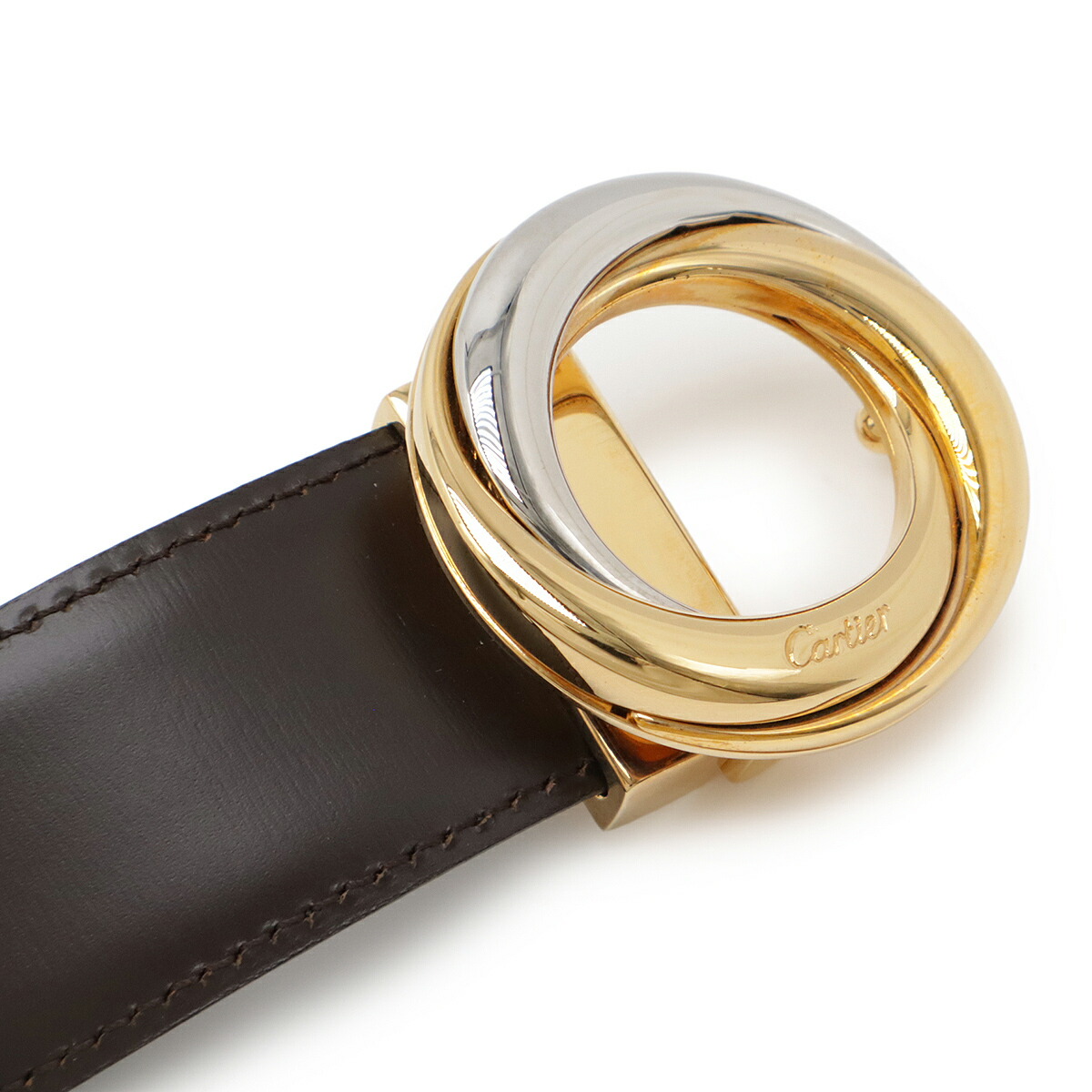 楽天市場】Cartier カルティエ トリニティ リバーシブル ベルト レザー