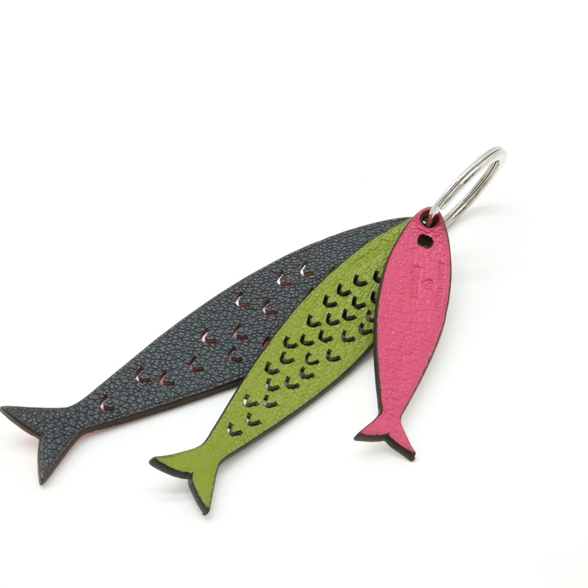 楽天市場】HERMES エルメス プティアッシュ キーホルダー キーリング