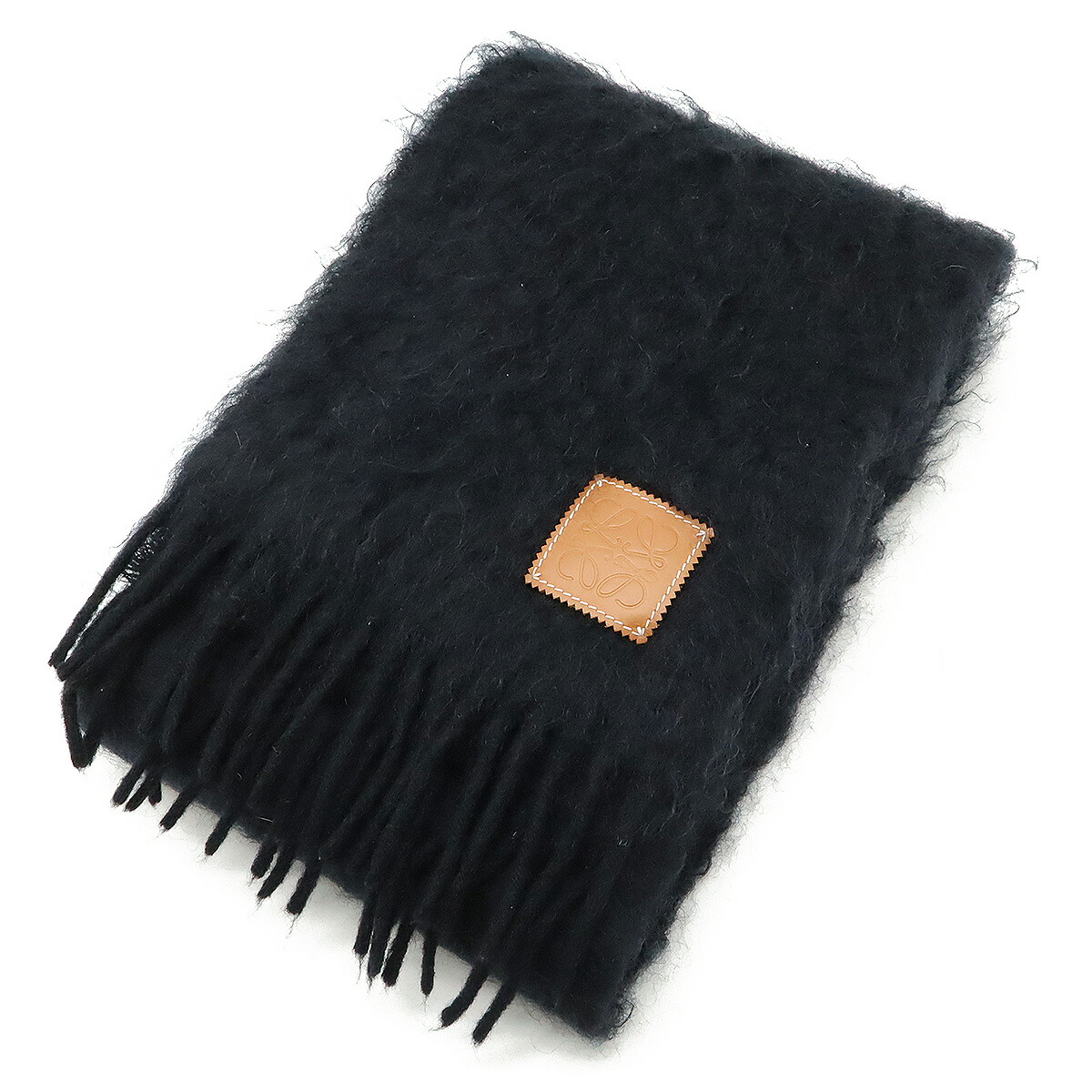 楽天市場】LOEWE ロエベ アナグラム マフラー ショール モヘア50