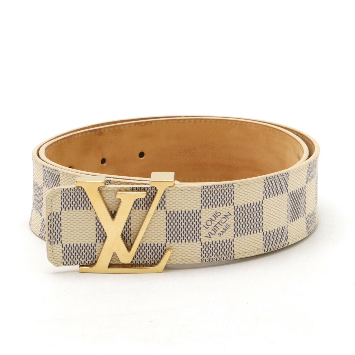 楽天市場】LOUIS VUITTON ルイ ヴィトン ダミエアズール サンチュール