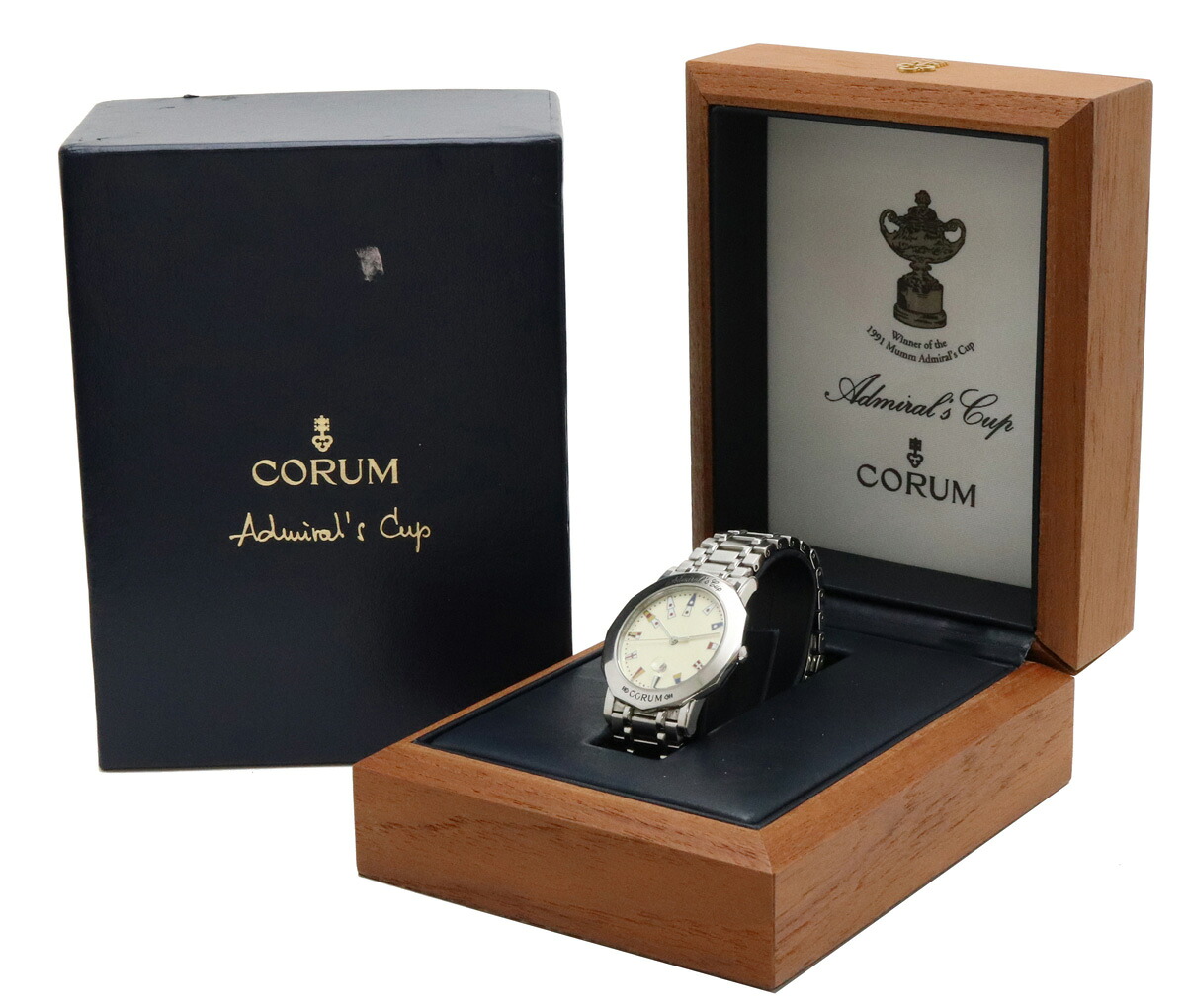 楽天市場】【ウォッチ】CORUM コルム アドミラルズカップ アイボリー