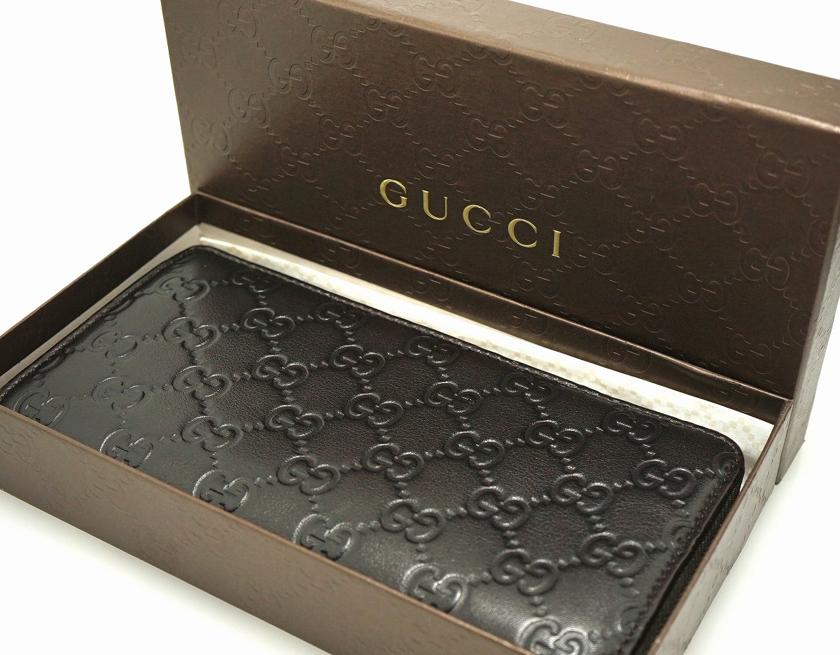 楽天市場】【財布】GUCCI グッチ グッチシマ L字ファスナー 長財布