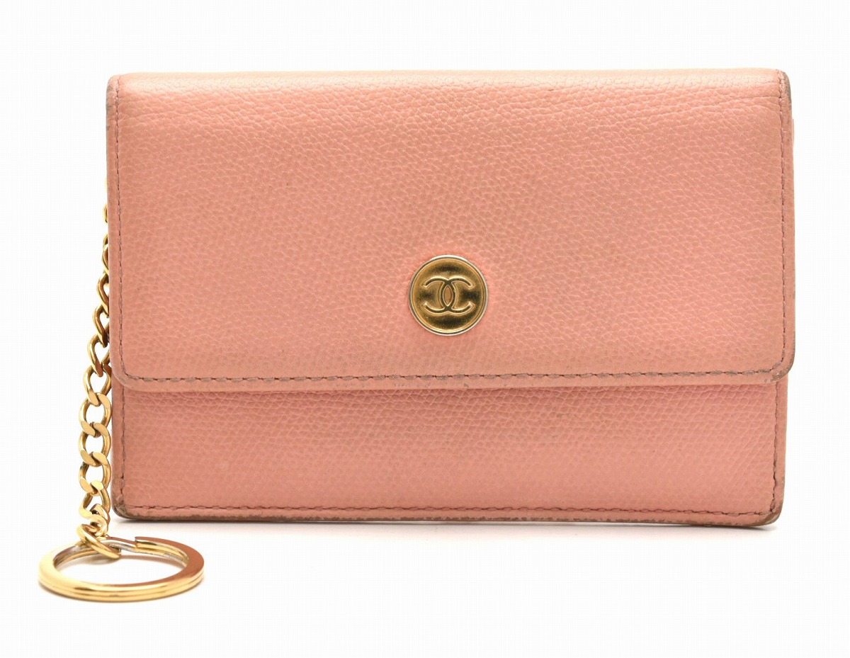 楽天市場】CHANEL シャネル ココボタン カードケース 名刺入れ パス