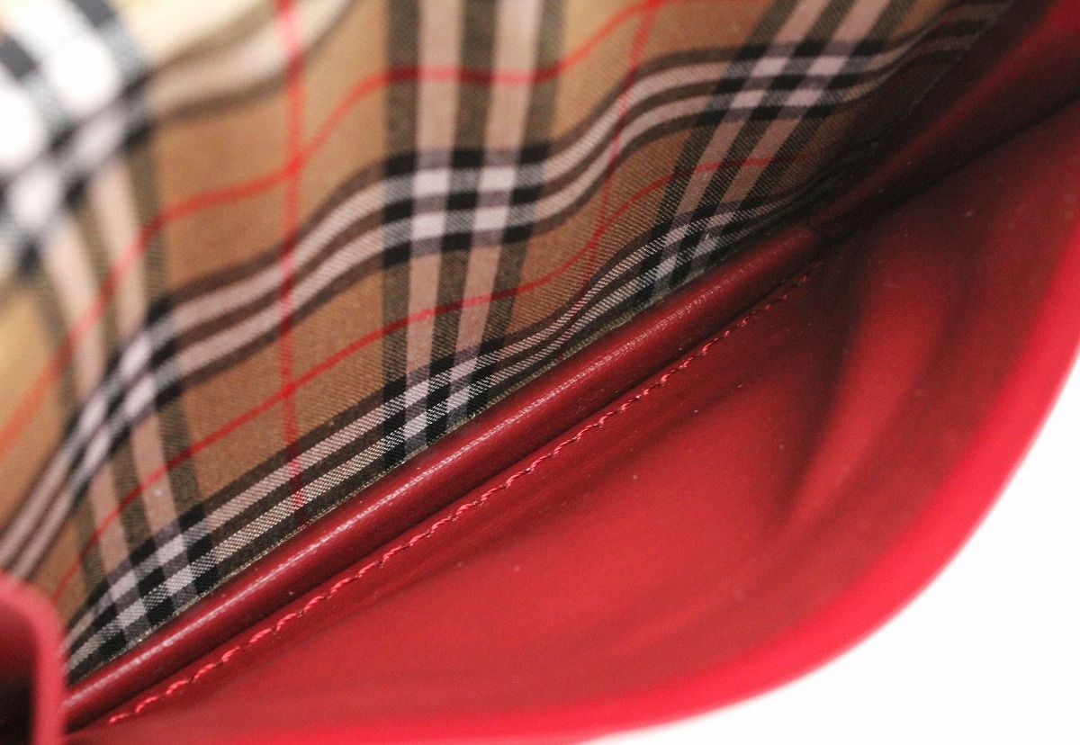 楽天市場】BURBERRY バーバリー レザー 本革 カードケース パスケース