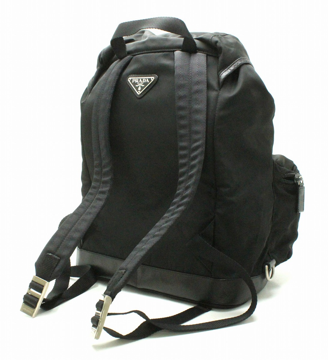 楽天市場】【バッグ】PRADA プラダ ナイロン VIAGGIO レザー バック