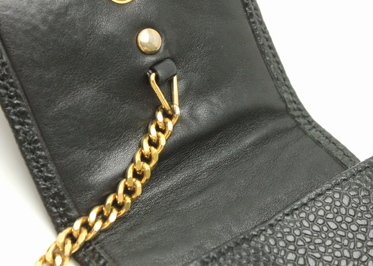 楽天市場】CHANEL シャネル キャビアスキン ココマーク シガレット