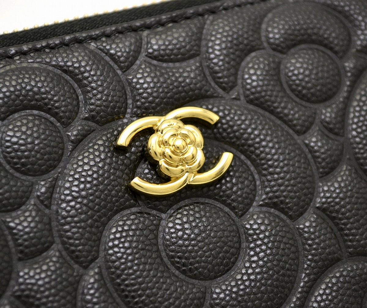 楽天市場】【新品未使用品】【財布】CHANEL シャネル カメリア ココ
