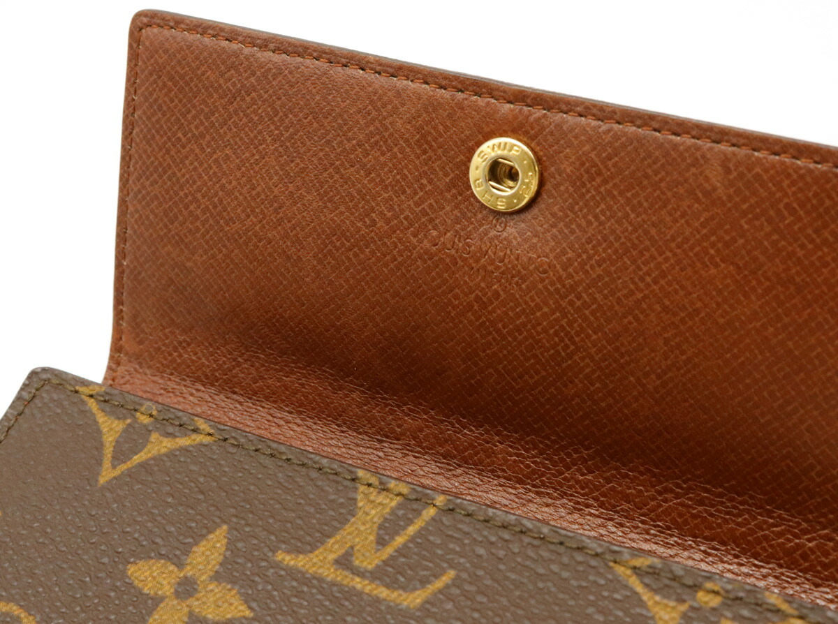 楽天市場】【財布】LOUIS VUITTON ルイ ヴィトン モノグラム ポルト