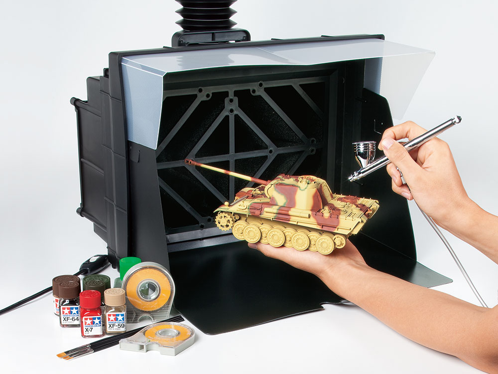 楽天市場】タミヤ 74534 スプレーワーク ペインティングブースii