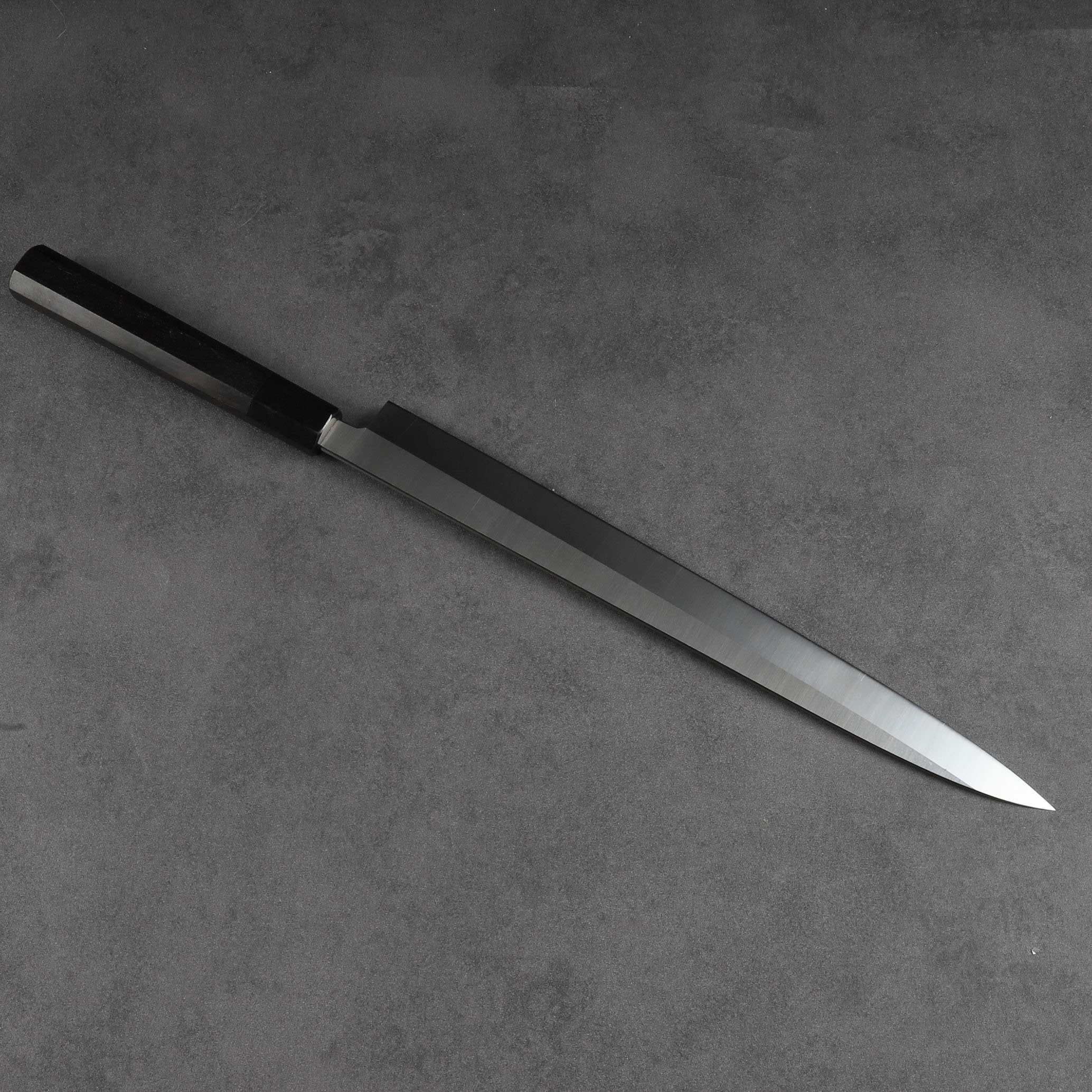 楽天市場】左利き用 柳刃包丁 尺一（刃渡り330mm）普通表面仕上げ 本刃