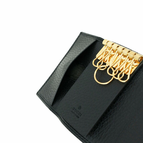 楽天市場】【10%OFF】 グッチ キーケース 6連 GGマーモント ダブルG