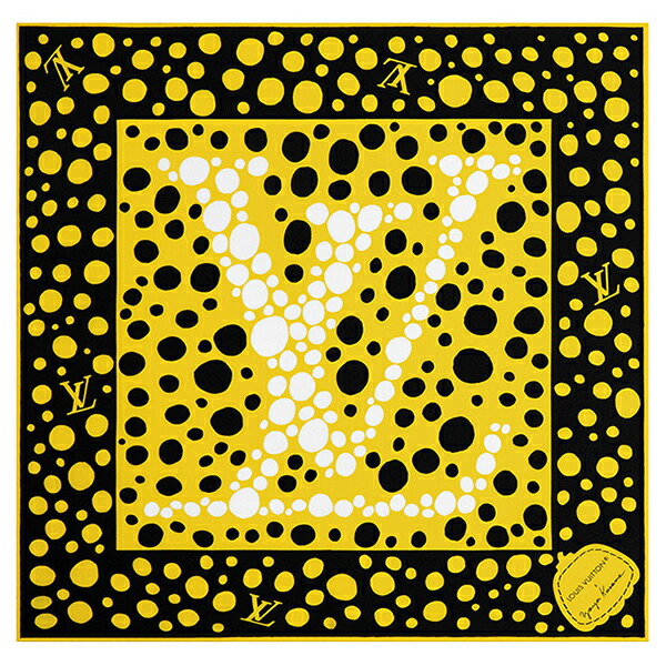 楽天市場】【10%OFF】 ルイヴィトン スカーフ LV × YK カレ45