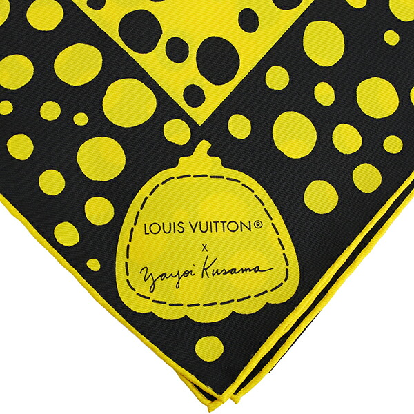 LOUIS VUITTON ロゴプリントスカーフ