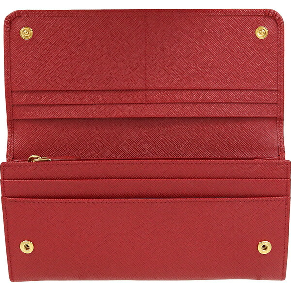 楽天市場】【未使用品】 プラダ 長財布 フラップ ロングウォレット