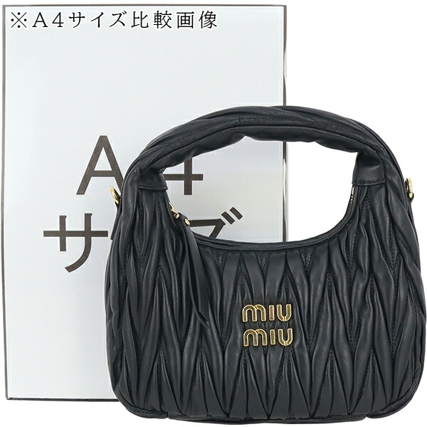 楽天市場】【未使用品】 ミュウミュウ ショルダーバッグ ワンダー