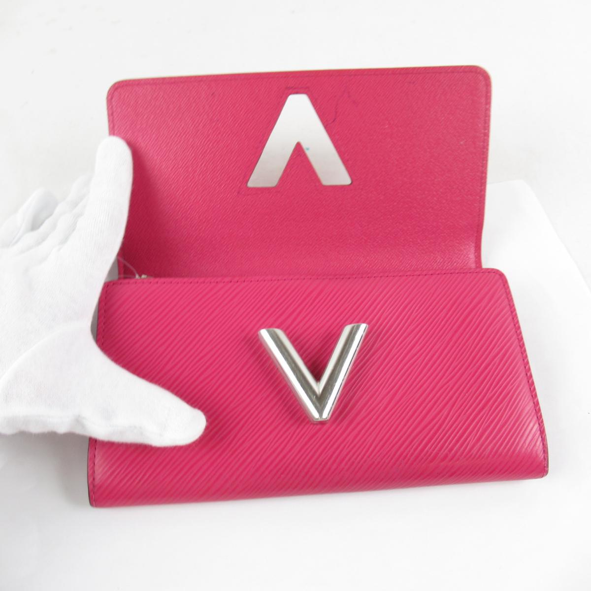 ルイ・ヴィトン エピ M62362 ポルトフォイユツイストホットピンク
