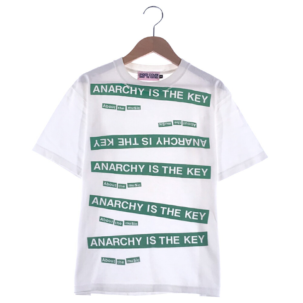 楽天市場】UNDER COVER アナーキーTシャツ Sサイズ ホワイト 半袖